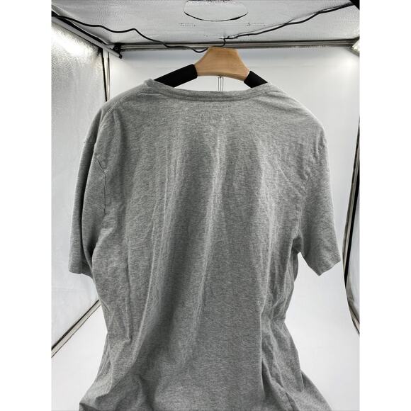 Tommy Hilfiger Men's Gray T-shirt Tee V-neck Cotton Size XL - Picture 2 of 4